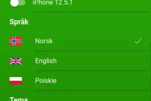 Appen taler nu norsk, engelsk og polsk