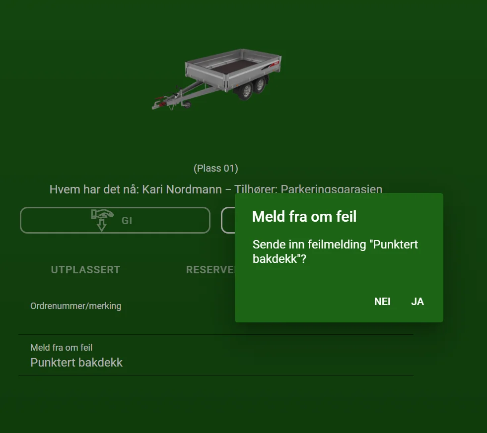 Værktøjer med fejl/mangler?