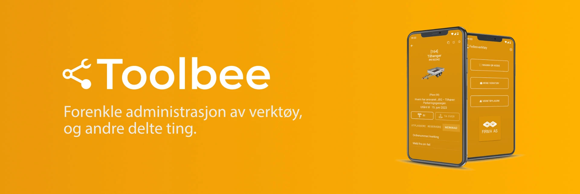 Fellesverktoy bliver til Toolbee!🐝